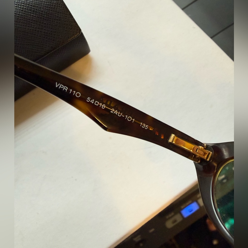 Prada Black Reading Glasses Frames View 5